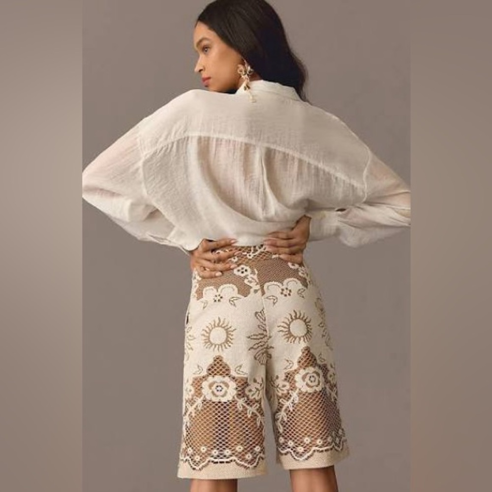 NWT Beatrice .b lace bermuda fully lined - Picture 12 of 12